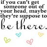 If you can't get someone out of your head..