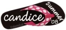 Candice flip flop