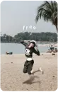 free beach girl