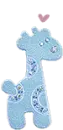 blue giraff