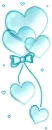 blue hearts