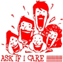 ask if i care
