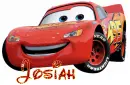 Disney Lighting McQueen with Name