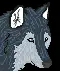 blinking wolf
