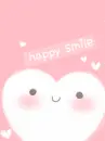 BLINKING HAPPY SMILE HEART KAWAII