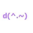 d(^.~)