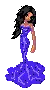Prommy Night Dress Navy