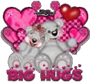 bear heart hugs hugs