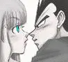 Bulma and vegeta