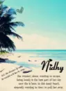 For Nidhy
