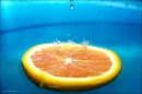 orange splash