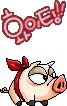 running pig