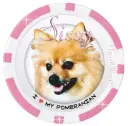 pink pomeranian poker chip sissy