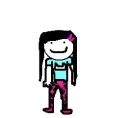 Crap 'scene' girl >.<