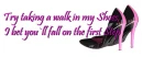 Take a walk in my shoes