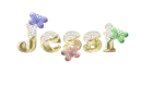 Glitter Gold Glass with Butterflies - Jessi