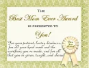 Mother award
