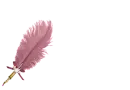 Feather Pen Rose - Aletha