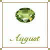 august birthstone