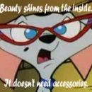 Beauty shines from the inside