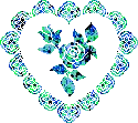 glitter heart
