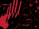 blood...hand..emo style...