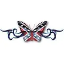 butterfly rbal flag