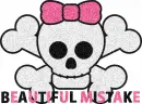 Beautiful Mistake Skull