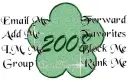 2008 green flower contact table