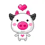cute cow â™¥