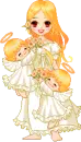 doll with baby angels