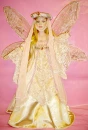 beautiful golden fairy