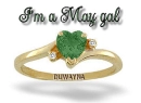 DUWAYNA birthstone ring