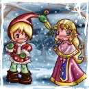 Christmas Zelda/Link