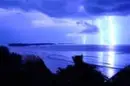 blue lightening