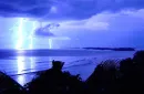 blue lightening