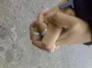 Holding hands