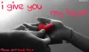 I give you my heart