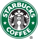Starbucks logo.