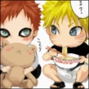 cute gaara & naruto