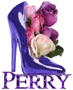 Shoe with Florals - Perry
