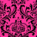 Black and Hot Pink