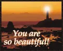 You are beautiful
