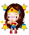 cute kawaii sayclub wonder woman