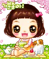 cute kawaii sayclub picnic girl