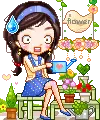 cute kawaii sayclub garden girl