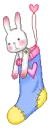 bunny sock