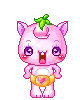 cute kawaii pink cat