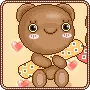 cute kawaii teddy bear avatar