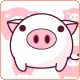 cute kawaii pig avatar